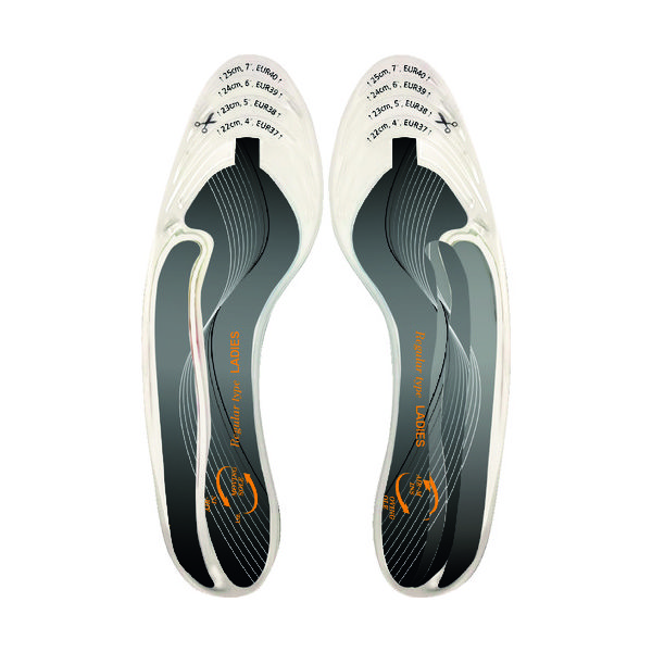 ユタカメイク インソール(AM) エア・ムービング レギュラータイプ レディース AMR-2 1足(1組) 137-9639（直送品）