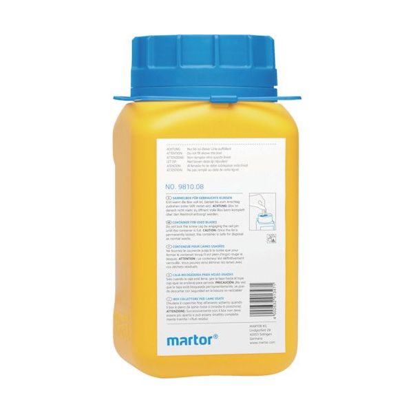 MARTOR 替刃回収ボトル 9810 1個 161-2131（直送品）