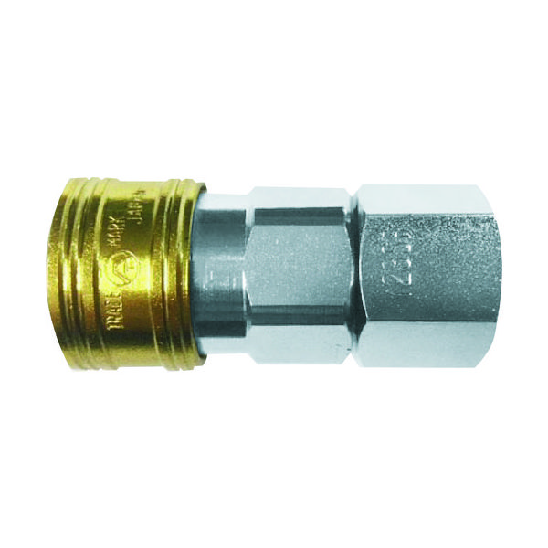 ヤマトエンジニアリング ヤマト BLYーCシリーズ カラーカップリングソケット(おねじ取付用) BLY22-SF-Y 1個 137-1856（直送品）