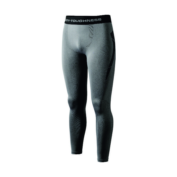 おたふく手袋 おたふく BTデュアルクロス ロングパンツ グレー/ブラック M~L JW-586-39-M-L 1着 147-7708（直送品）