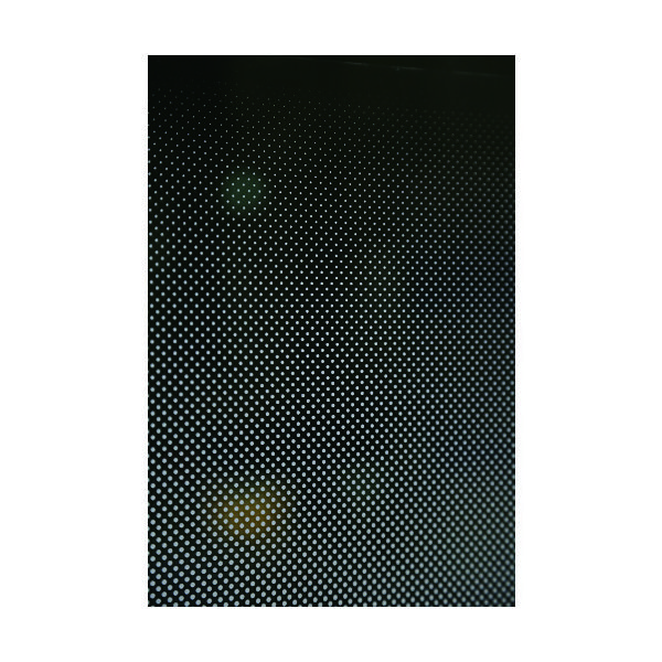 TRUSCO ガラス飛散防止 目隠しグラデーションシート ドット柄 幅1250mm