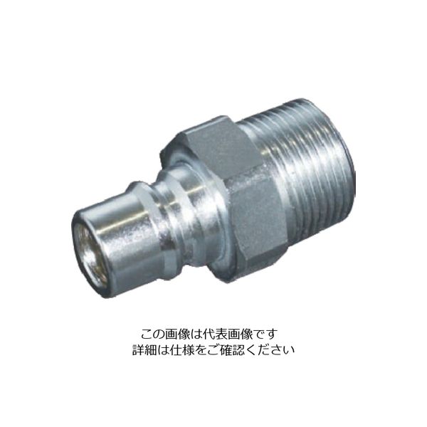 ヤマト 金属カップリング カップリングプラグ(めねじ取付用)BLY46ーPM 相手側取付サイズRc3/4 BLY46-PM 1個（直送品）