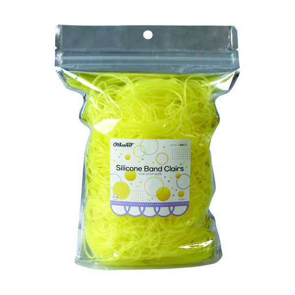 共和 オーバンド シリコーンバンド クレアス #16 300g袋 イエロー GGS-300-YW 1袋 137-3797（直送品）
