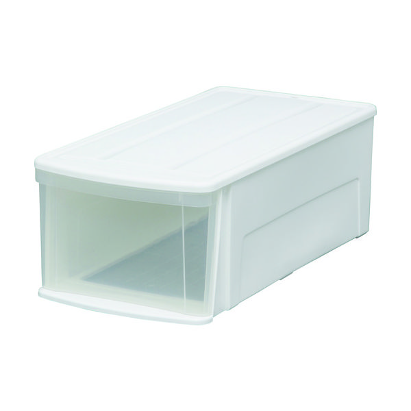 アイリスオーヤマ IRIS 226108 チェストI LD ホワイト/クリア ILD 1台 126-5096（直送品）