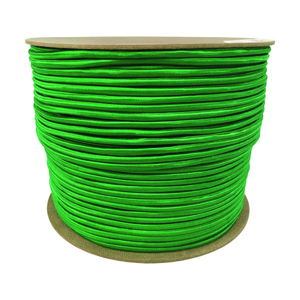 ユタカメイク タイトゴムロープドラム巻 9mm×150m グリーン PRT-40 1巻 161-3345（直送品）