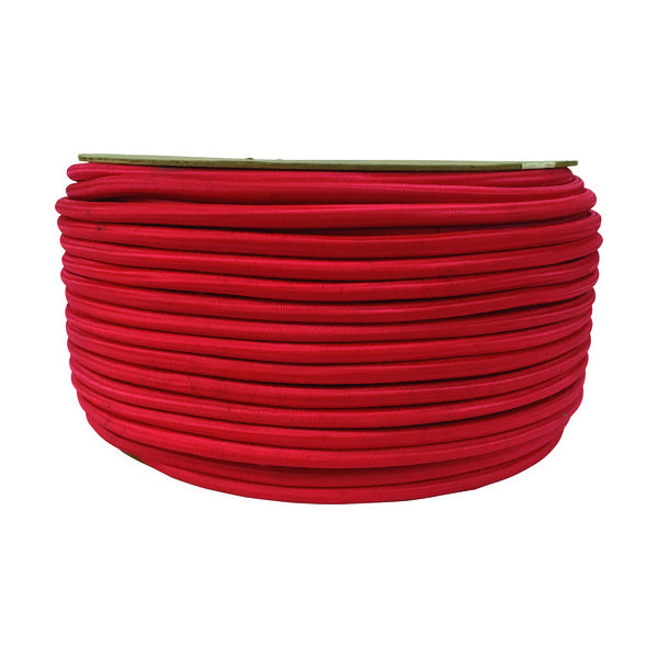 ユタカメイク タイトゴムロープドラム巻 9mm×150m レッド PRT-34 1巻 161-3343（直送品）