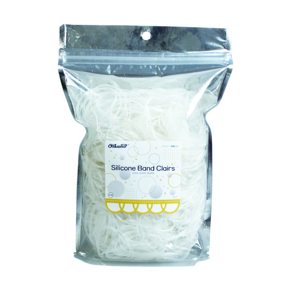 共和 オーバンド シリコーンバンド クレアス #16 300g袋 クリア GGS-300-CL 1袋 137-3792（直送品）