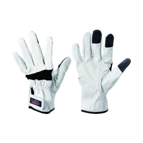 ペンギンエースジャパン ペンギンエース 豚革手袋 レスキューフォース ブラック M RF-1 BLK 1双 149-2213（直送品）