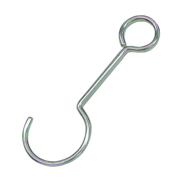 水本機械製作所 水本 ステンレス アイSカン ストレート 全長100mm B-2731 1個 160-3651（直送品）