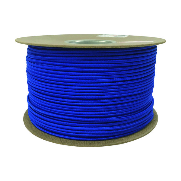 ユタカメイク タイトゴムロープドラム巻 4.5mm×200m ブルー PRT-18 1巻 161-3335（直送品）