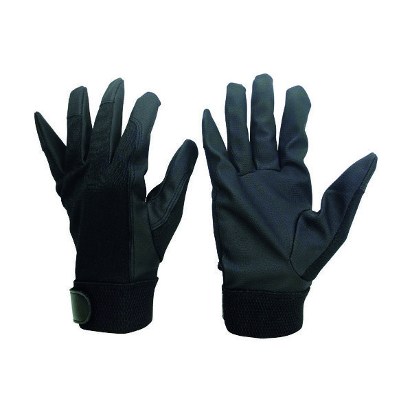 ミドリ安全 合成皮革手袋 薄手タイプ PUウイングローブC Sサイズ 1双 PU-WINGLOVE-C-S 147-7096（直送品）