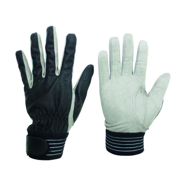 ミドリ安全 合成皮革手袋 PUウイングローブ ナノファイバー S 1双 PU-WINGLOVE-NF-S 161-1730（直送品）