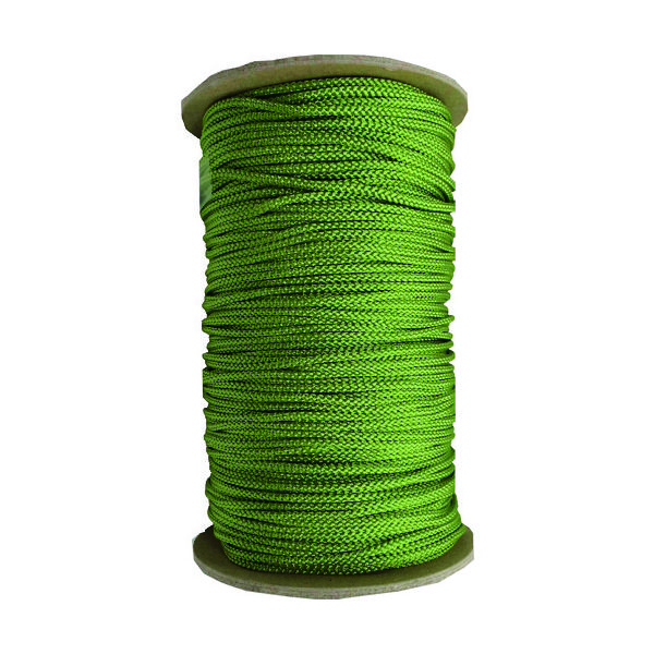 ユタカメイク 江戸打ち紐 萌黄 約3mm×130m PAR-8004 1巻 161-1885（直送品）
