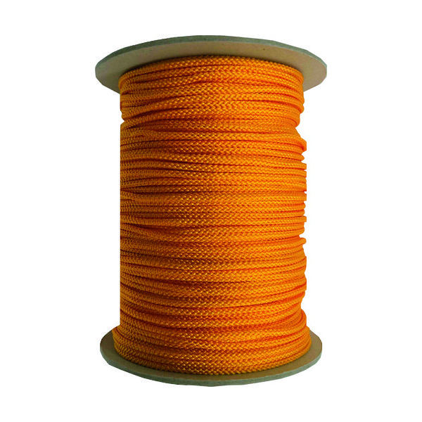 ユタカメイク 江戸打ち紐 山吹 約4mm×130m PAR-8125 1巻 161-1904（直送品）