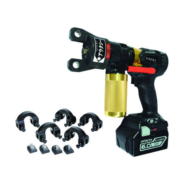 西田製作所 西田 アウクシー黒+端子圧着ヘッドセット NC-AUX200J 1台 868-3832（直送品）