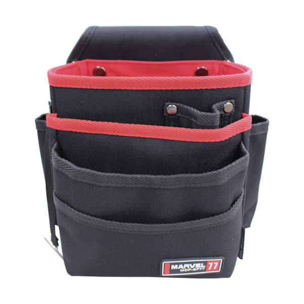 マーベル MARVEL ソフトフィット(腰袋)取り外しポーチ付 MDP-SF77 1個 130-9869（直送品）