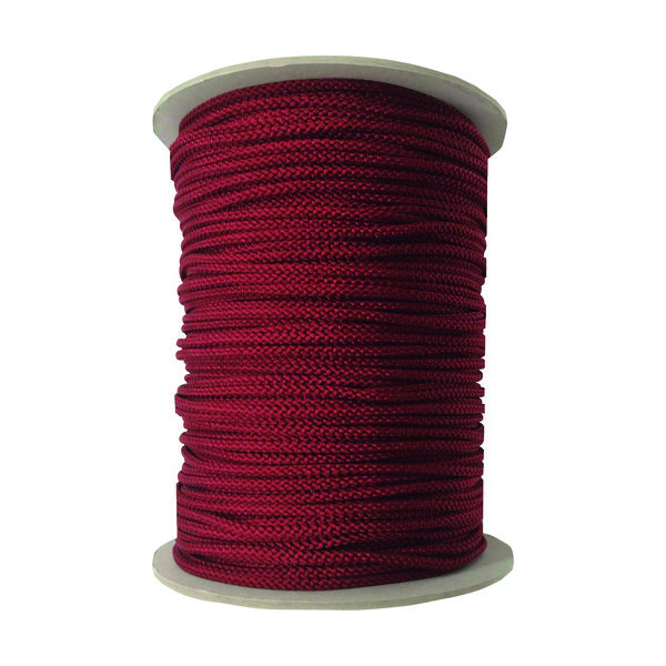 ユタカメイク 江戸打ち紐 エンジ 約4mm×130m PAR-8126 1巻 161-1905（直送品）