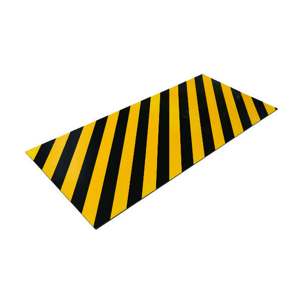 日東電工 日東エルマテ NEWトラクッション 5mm×450mm×1m 黄/黒 TR450-1 1枚 160-2769（直送品）