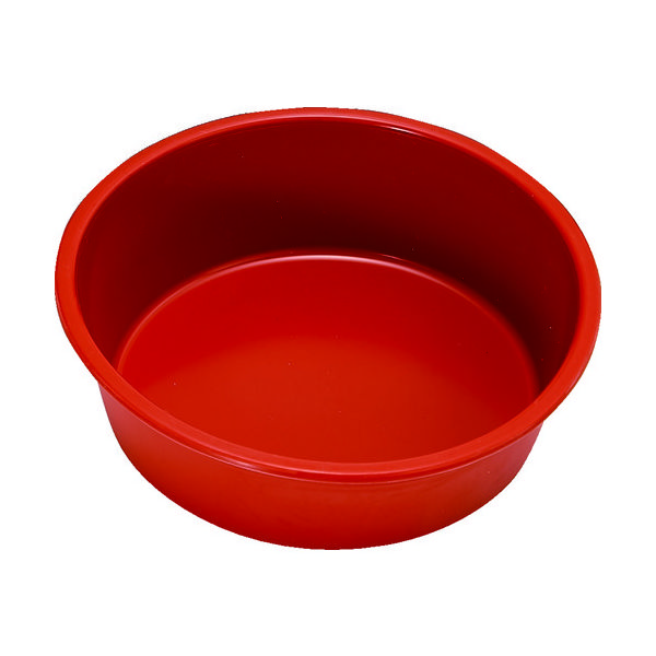 トラスコ中山 TRUSCO 【売切廃番】シリコーントレイ丸型 内径96φXH34 SLTC-9634 1個 171-7518（直送品）