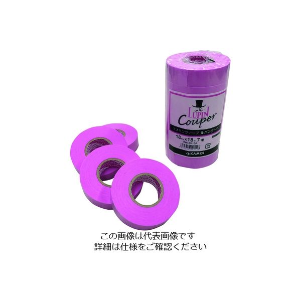 カモ井加工紙 カモ井 マスキングテープ建築用(5巻入) LUPINCOUPER-24 1パック(5巻) 137-2863（直送品）