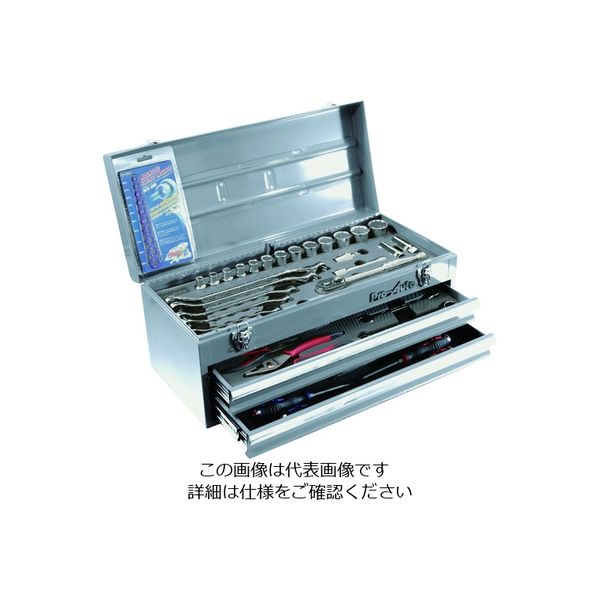スエカゲツール ProーAuto 1/2DR.40PCツールキット シルバー TE-440S 1セット 137-2647（直送品）