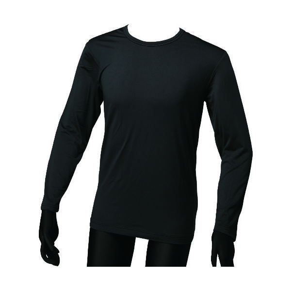 トラスコ中山 TRUSCO 【売切廃番】裏起毛長袖インナー クルーネック 3L TBCN-3L 1着 161-0107（直送品）