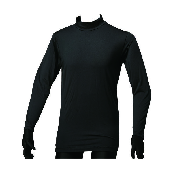 トラスコ中山 TRUSCO 【売切廃番】裏起毛長袖インナー ハイネック M TBHN-M 1着 161-0115（直送品）
