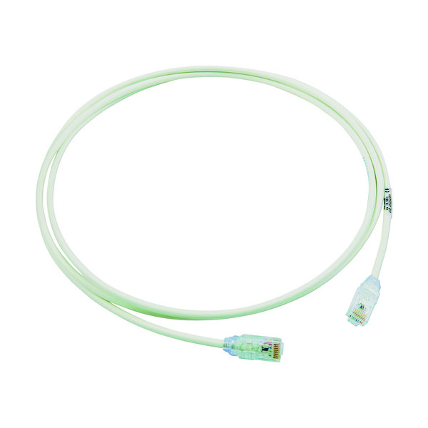 パンドウイットコーポレーション PANDUIT カテゴリ6A細径パッチコード 0.5m オフホワイト UTP28X0.5M 1本（直送品）