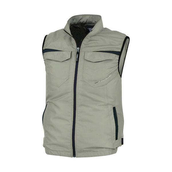 ジーベック XEBEC 空調服ベストXE98011ー81ーS キャメル XE98011-81-S 1着 160-9609（直送品）