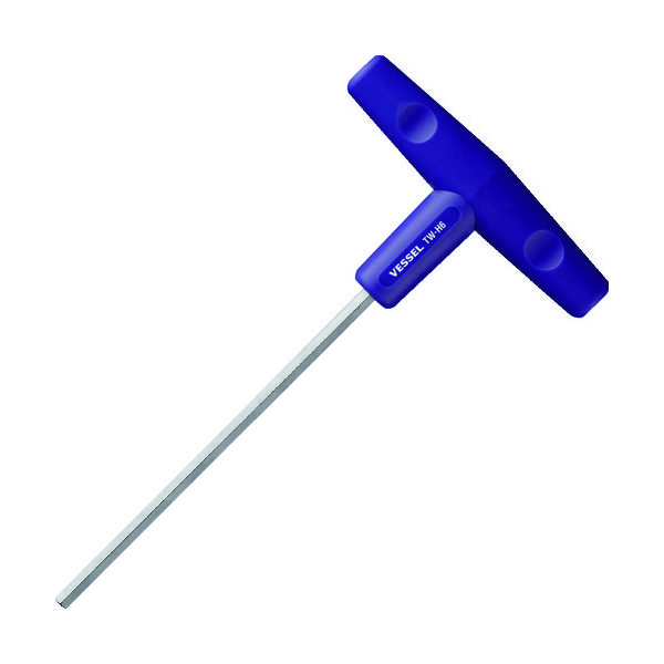 ベッセル Tハンドルドライバー TWーH 対辺6mm TW-H6 1本 167-8422（直送品）