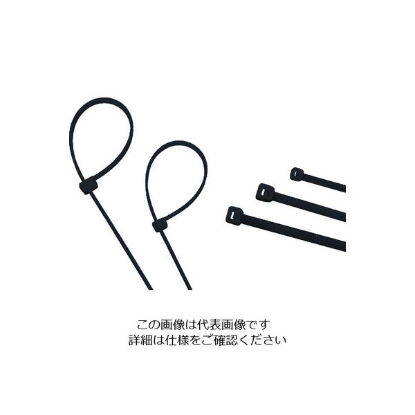 TRUSCO ケーブルタイ 幅13.0mmX550mm 最大結束Φ150 耐候性 25本入 TRCVJ-550W 1袋(25本)（直送品）