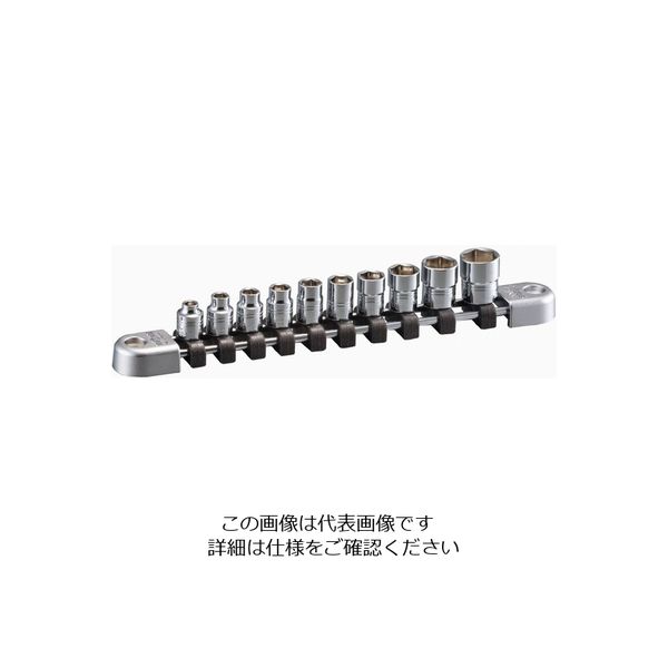 京都機械工具 NTB210BA (6.3SQ)ネプロス・ソケットセット (六角) 1