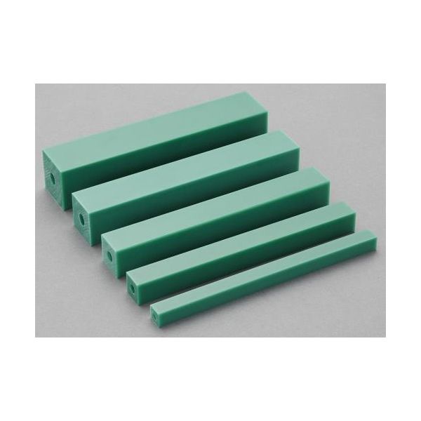 エスコ 30x30x500mm ポリエチレン角材 EA441EB-30 1セット(4本