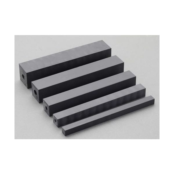 エスコ 15x15x500mm ポリ塩化ビニール角材 EA441EG-15 1セット(10本)（直送品）