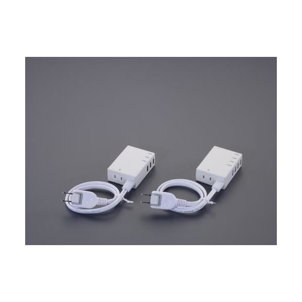 エスコ AC125V/14A タップ(USBポート3個付) EA940CD-231 1セット(2個)（直送品）