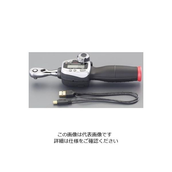エスコ（esco） 6- 30N・m（1/4”DR） デジタルトルクレンンチ（USB