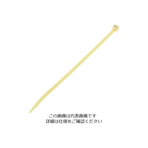 パンドウイット スーパーグリップ 電工用 ナイロン結束バンド 耐候性アイボリー 幅3.0mm 長さ106mm 100本入り PLT100―U（直送品）