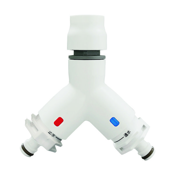 グリーンライフ 見てわかる2分岐カップリング MCL-02 1個 149-0487（直送品）