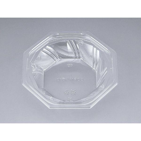 サラダ・フルーツ容器 COPN八角16 本体 0652416000005 600枚（50×12） シーピー化成（直送品）