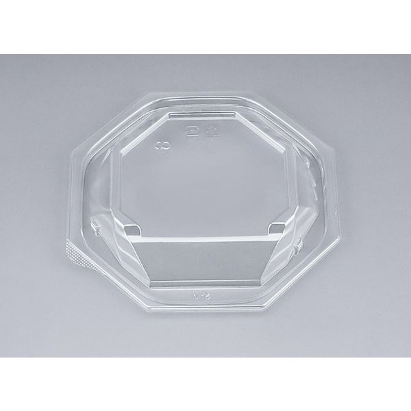 サラダ・フルーツ容器 COPN八角16 嵌合蓋 0652416090008 600枚（50×12） シーピー化成（直送品）