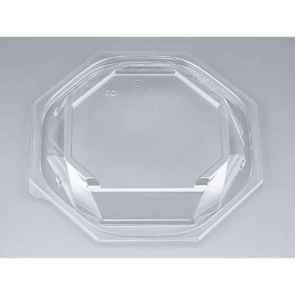 サラダ・フルーツ容器 COPN八角19 嵌合蓋 0652419090008 400枚（50×8） シーピー化成（直送品）