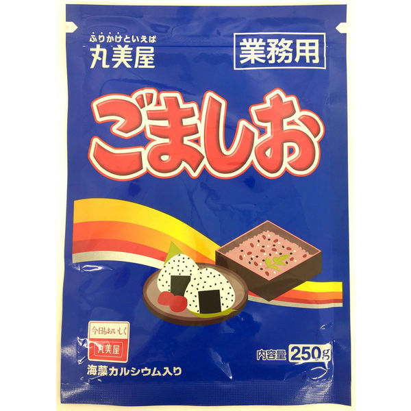 業務用」 丸美屋フーズ ごましお 250g 1セット（250g×10個入り）（直送