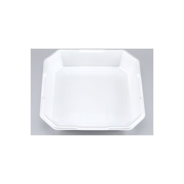 精肉トレー L-カク3F 無地 0-50-510330-015-0 300枚（50×6） シーピー化成（直送品）