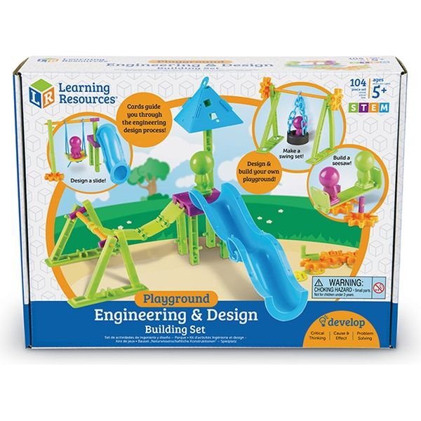 Learning Resources STEM エンジニアリング＆デザインビルディングセット プレイグラウンド 765023028423（直送品）