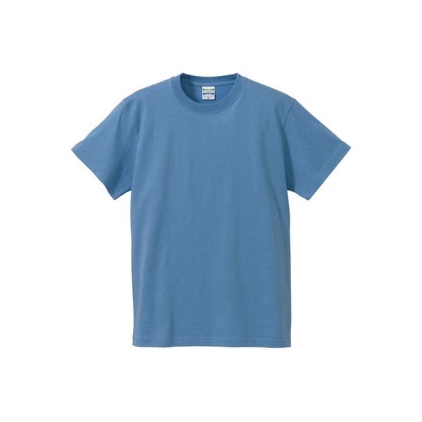 United Athle（ユナイテッドアスレ） 5001綿Tシャツ L サックス 1包（3枚入） キャブ（直送品）