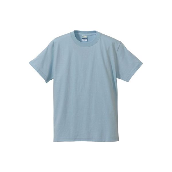 United Athle（ユナイテッドアスレ） 5001綿Tシャツ L ライトブルー 1包（3枚入） キャブ（直送品）