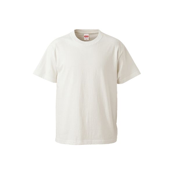 United Athle（ユナイテッドアスレ） 5001綿Tシャツ XL バニラホワイト 1包（3枚入） キャブ（直送品）