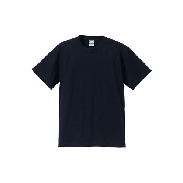 United Athle（ユナイテッドアスレ） 5001綿Tシャツ XL ネイビー 1包（3枚入） キャブ（直送品）