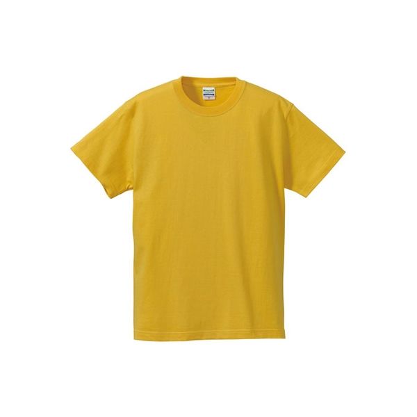 United Athle（ユナイテッドアスレ） 5001綿Tシャツ XL BANANA 1包（3枚入） キャブ（直送品）