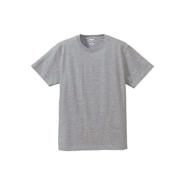 United Athle（ユナイテッドアスレ） 5001綿Tシャツ 3L アッシュ 1包（3枚入） キャブ（直送品）